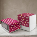 Microwave Oven & Refrigerator Top Cover Combo Pack