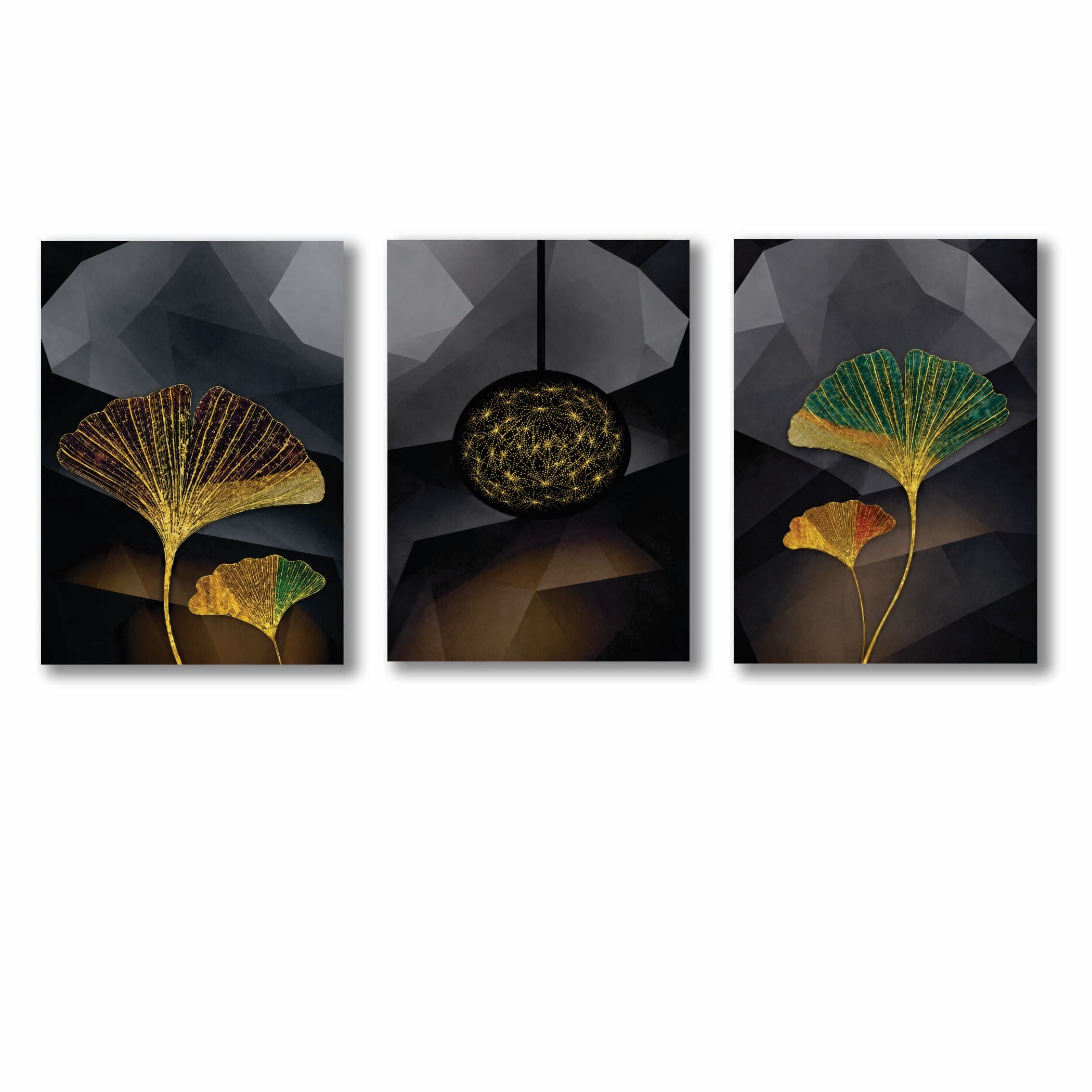Set of 3 Premium Wall Art Photo Tiles