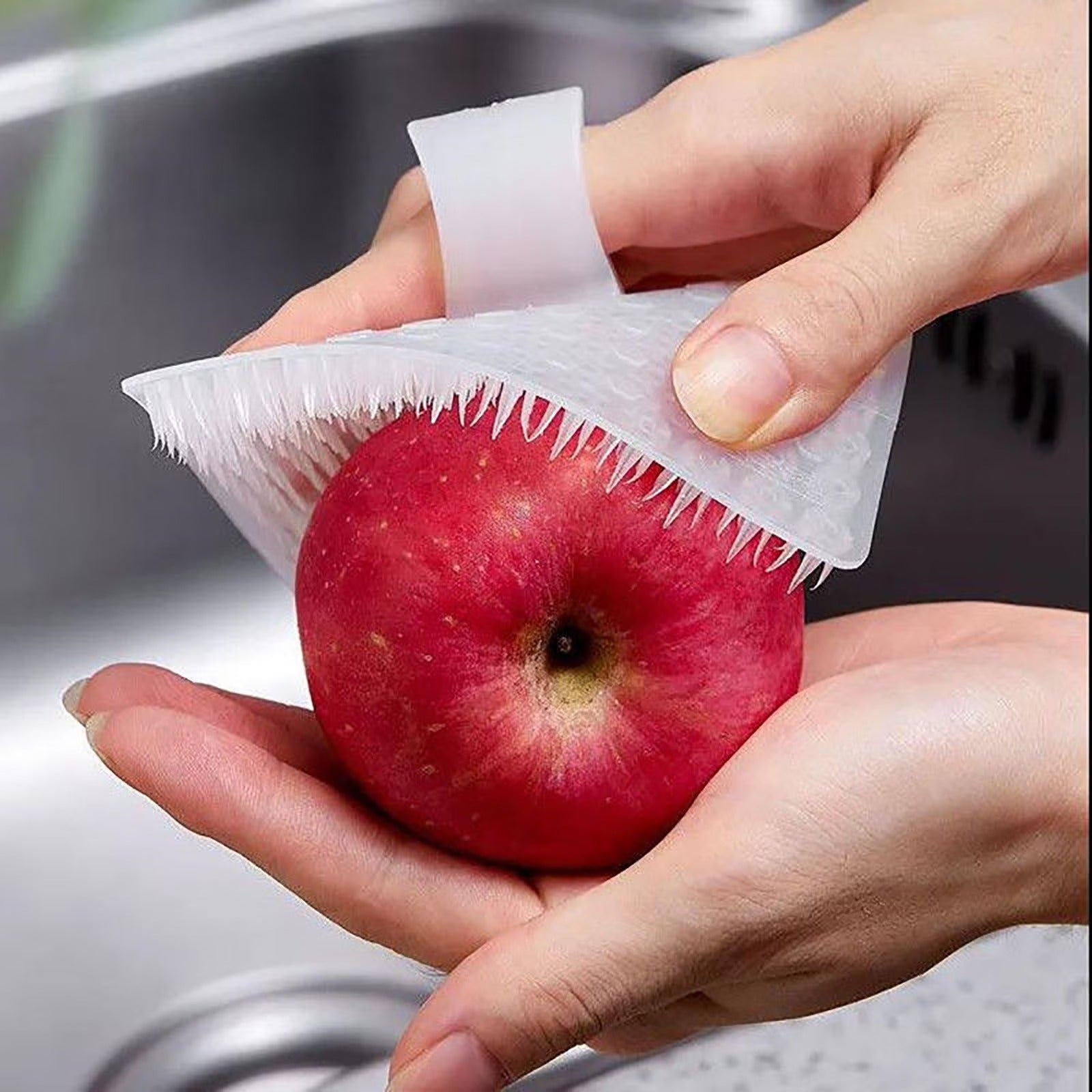 Silicone Fruit And Vegetable Cleaning Brush