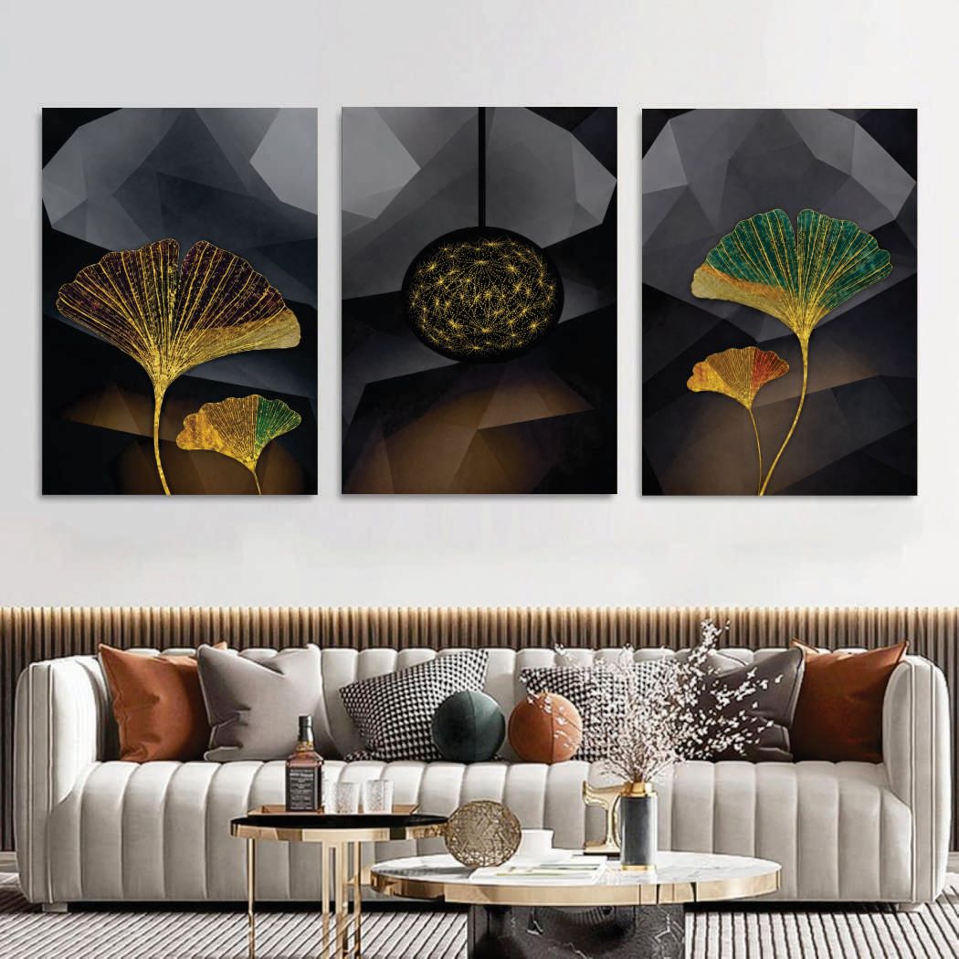 Set of 3 Premium Wall Art Photo Tiles