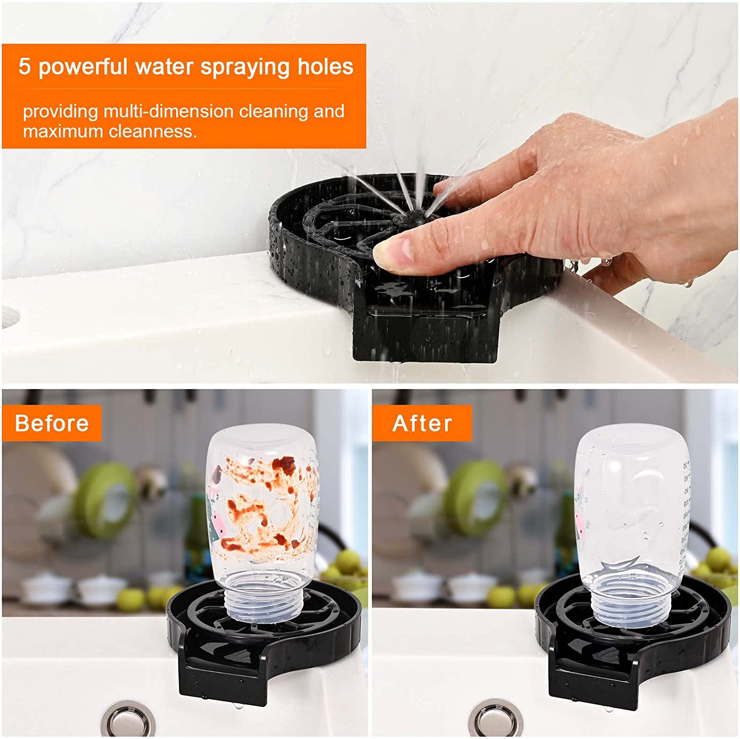 High Pressure Faucet Glass Rinser