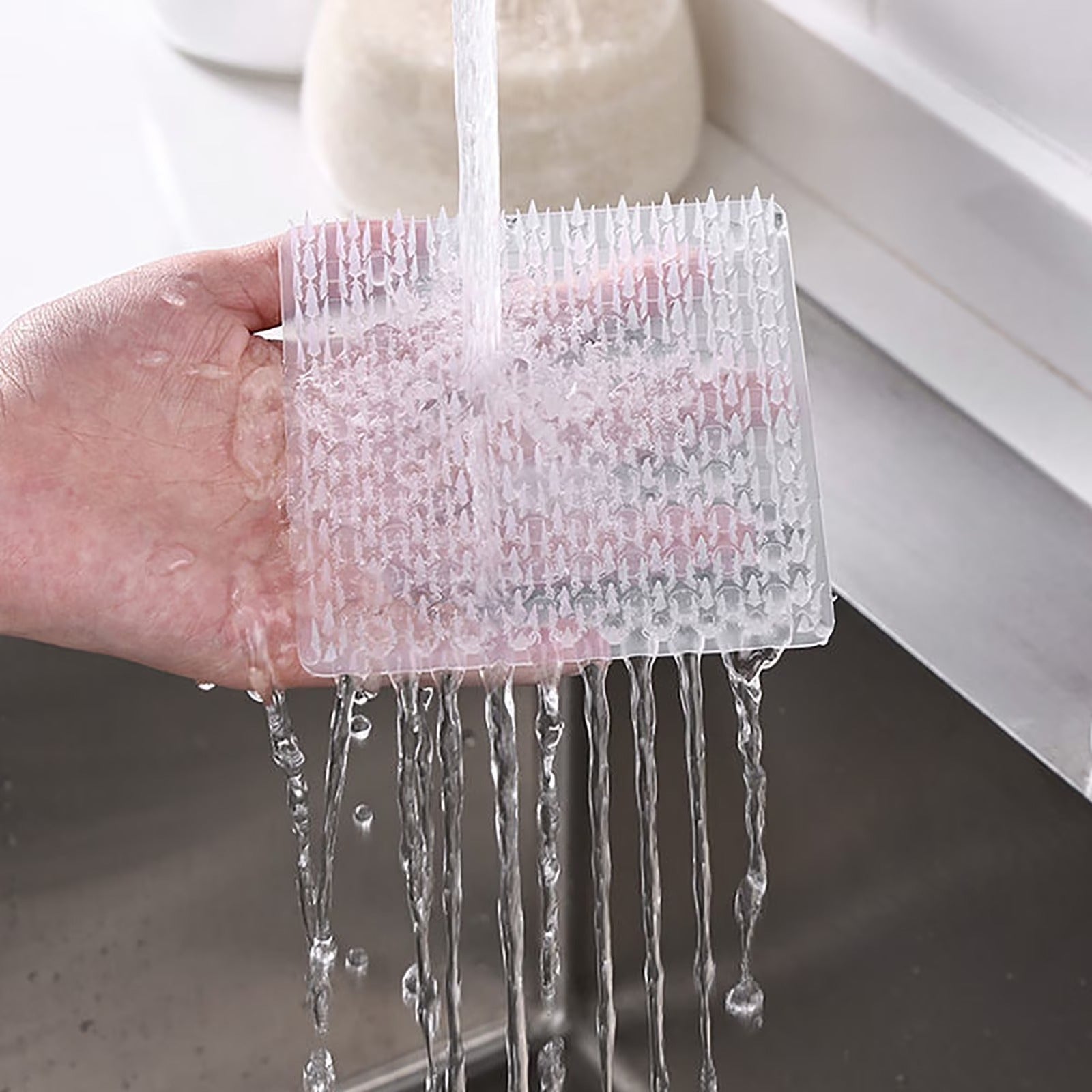 Silicone Fruit And Vegetable Cleaning Brush