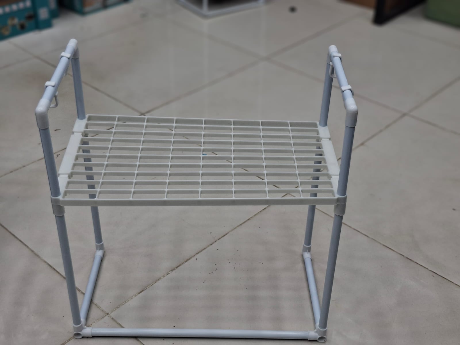 Microwave Oven Storage Rack 2-Tier Kitchen Organizer
