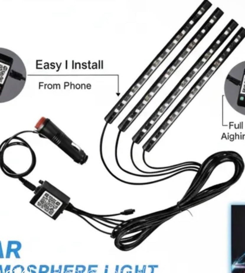 Car Atmosphere Light (12 LED Model)