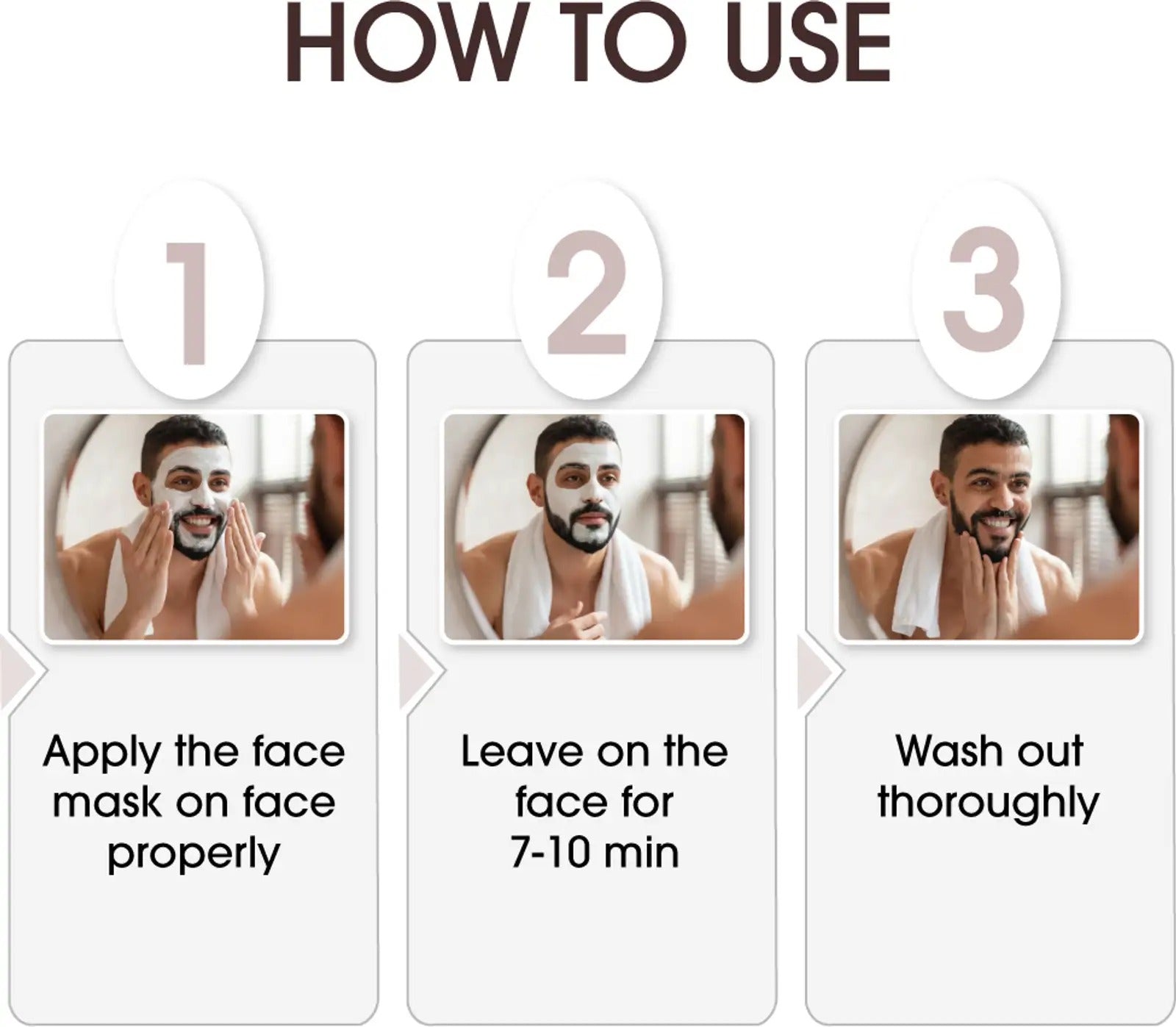 Niconi Men Enzyme De Tan Pack For Face And Body
